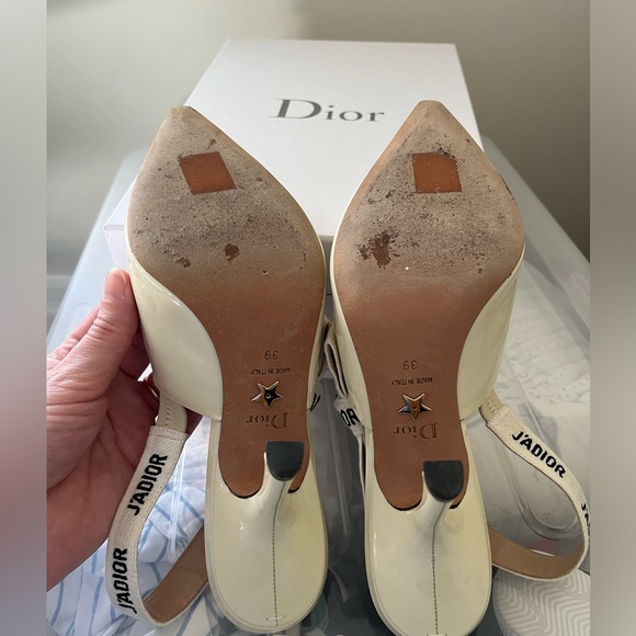 ** sold Authentic J’adore Dior slingbacks - Picture 10 of 10